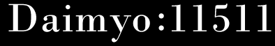 Daimyo:11511